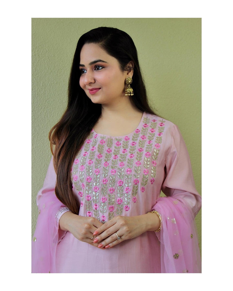 Punjabi suit design for baby girl/Salwar kameez design for kids - YouTube
